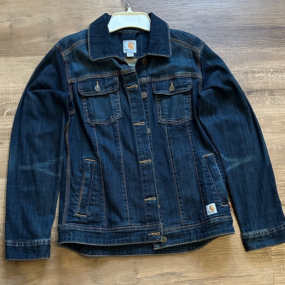 Women’s Carhartt  Denim Jacket sz SM